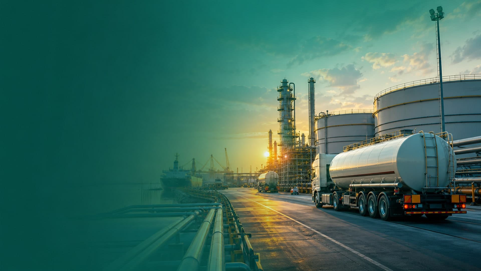 Industrial fuel tankers and logistics infrastructure across SADC